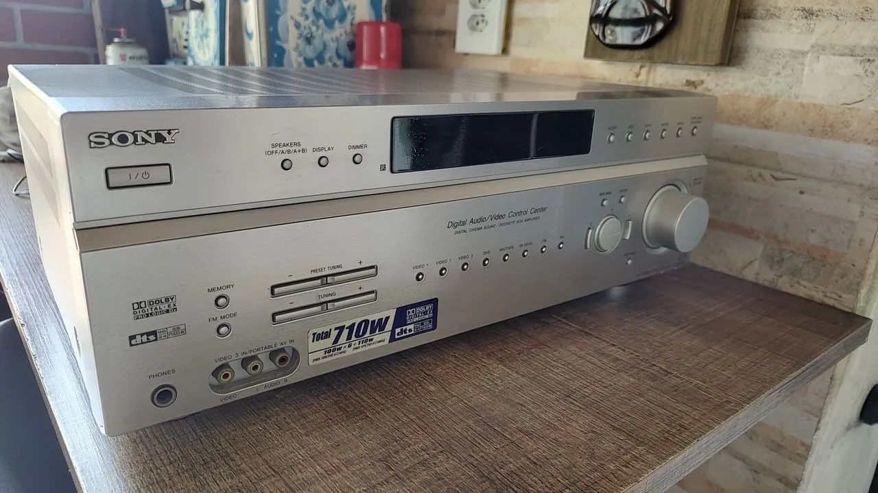 Receiver Sony 7.1 - Aparelhos de Som - Jardim São Marcos, Campinas