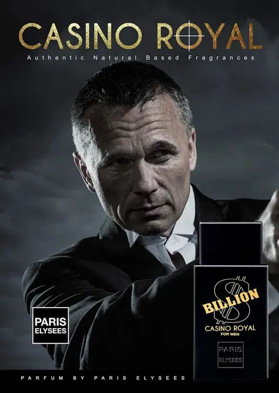 Perfume Billion Cassino Royal Paris Elysées 