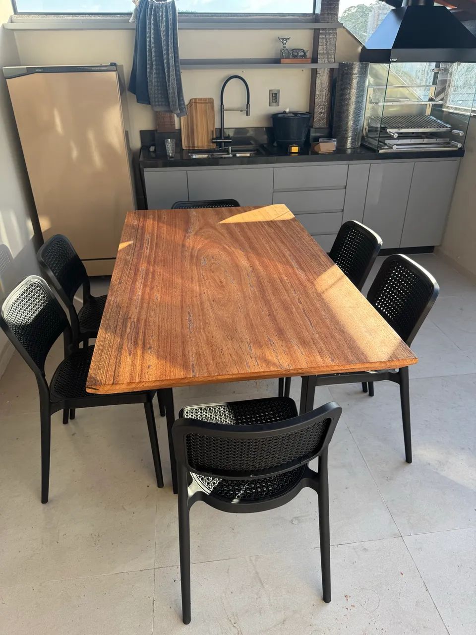 Mesa de madeira  - Foto 3