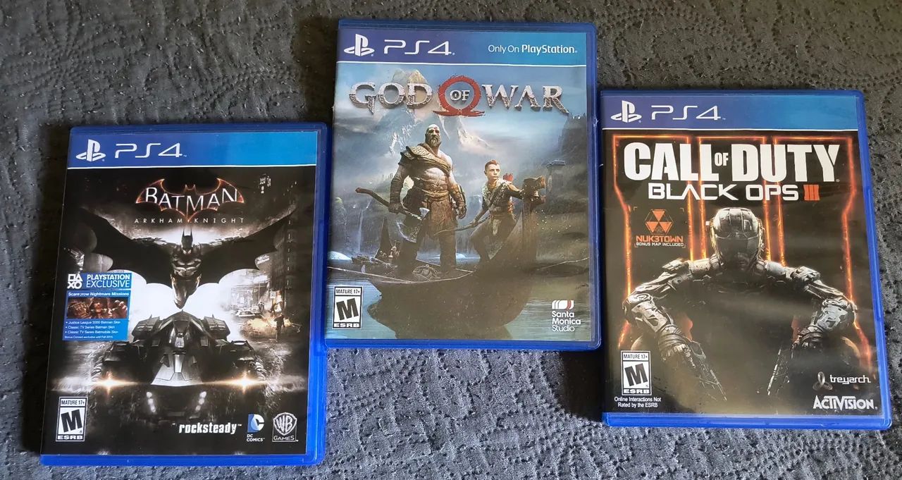 Jogos para Playstation 4.. 3x1