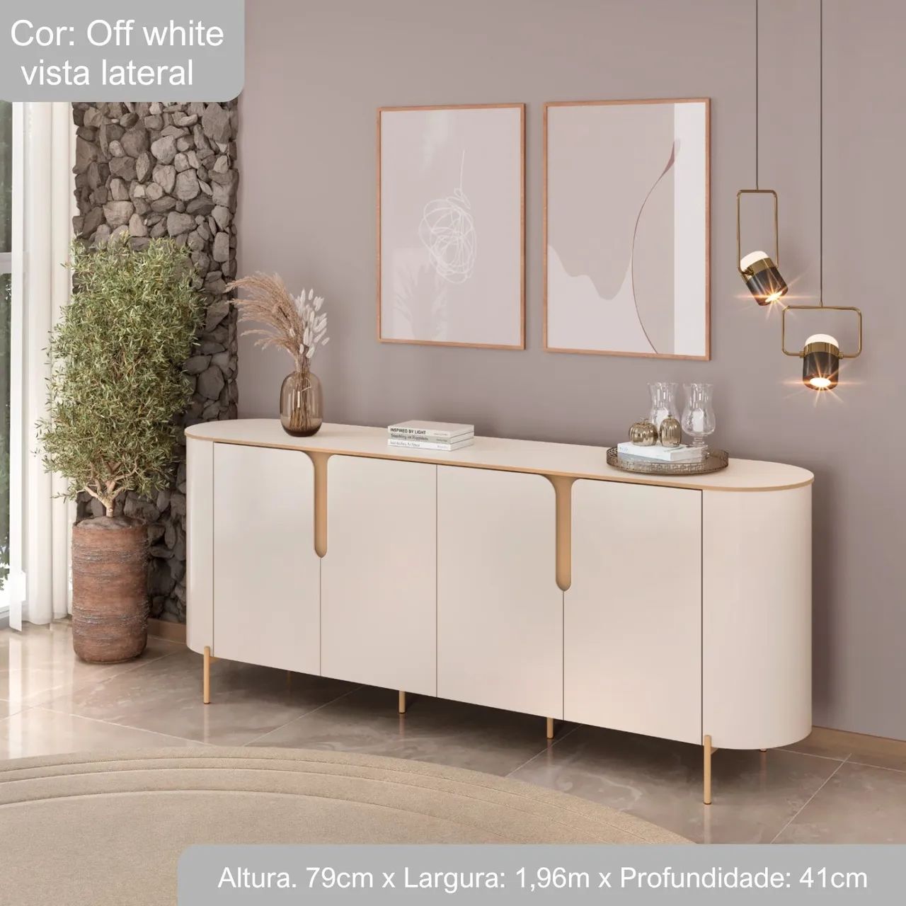 Buffet Cleo 1.96m - Foto 4