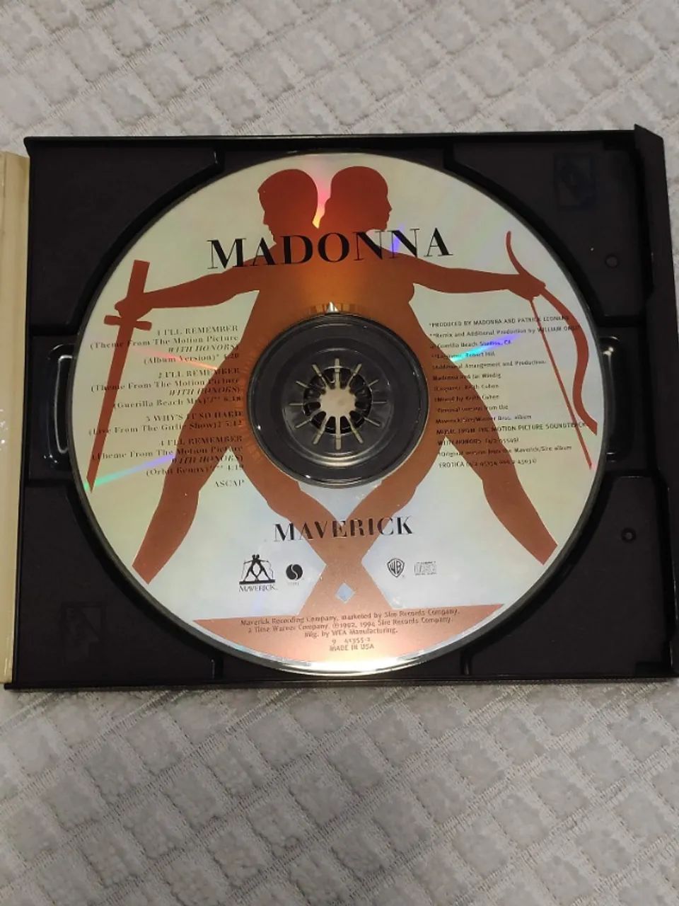 CD Single Madonna I will Remember  - Foto 5