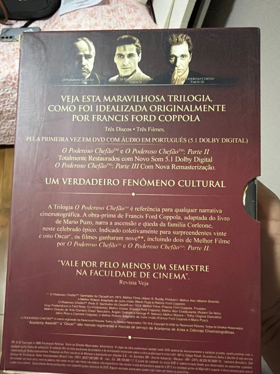 DVD trilogia o poderoso Chefão  - Foto 2