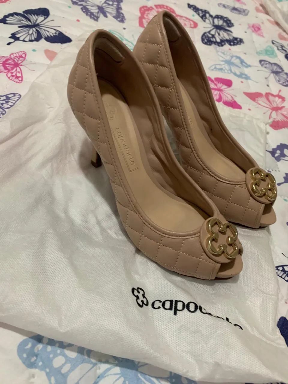 Sapato Peep Toe Capodarte  - Foto 4