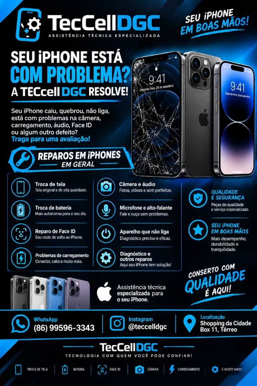 Conserto de celular em geral 