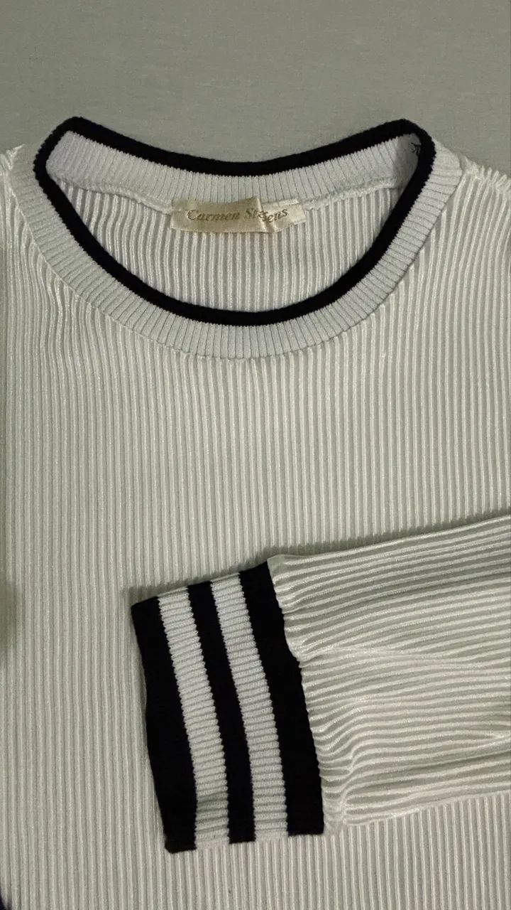 BLUSA DE MALHA CARMEN STEFFENS - Foto 2