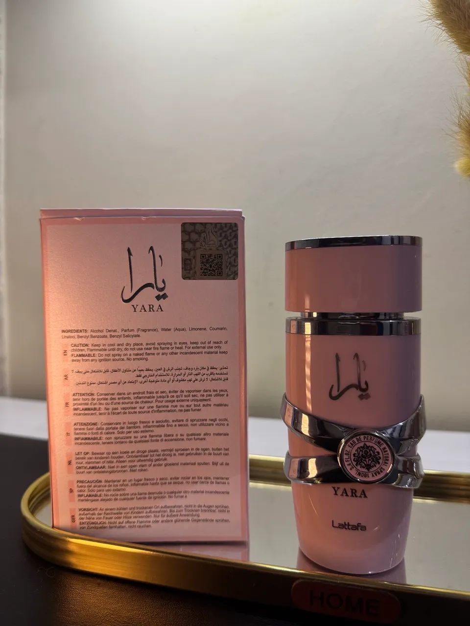 Perfume Yara Rosa (Lattafa) Original - 90/100ml  - Foto 2