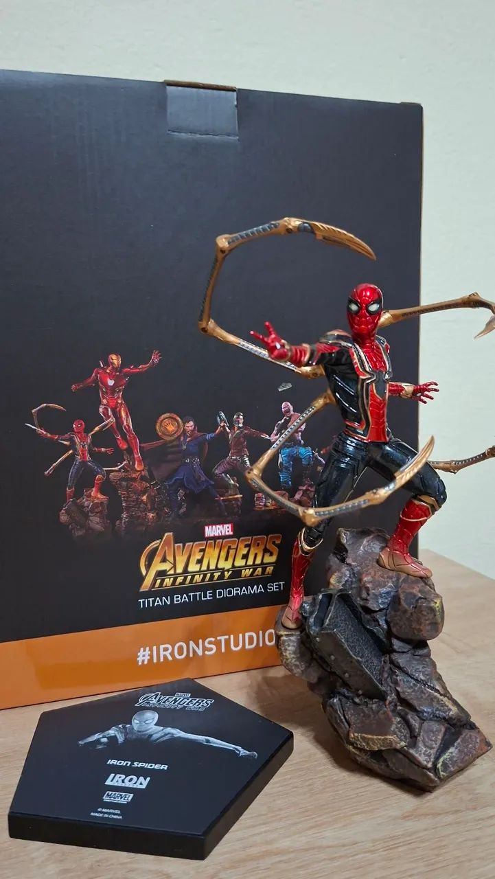 Iron Spider Iron Studios Estátua Figure - Foto 2