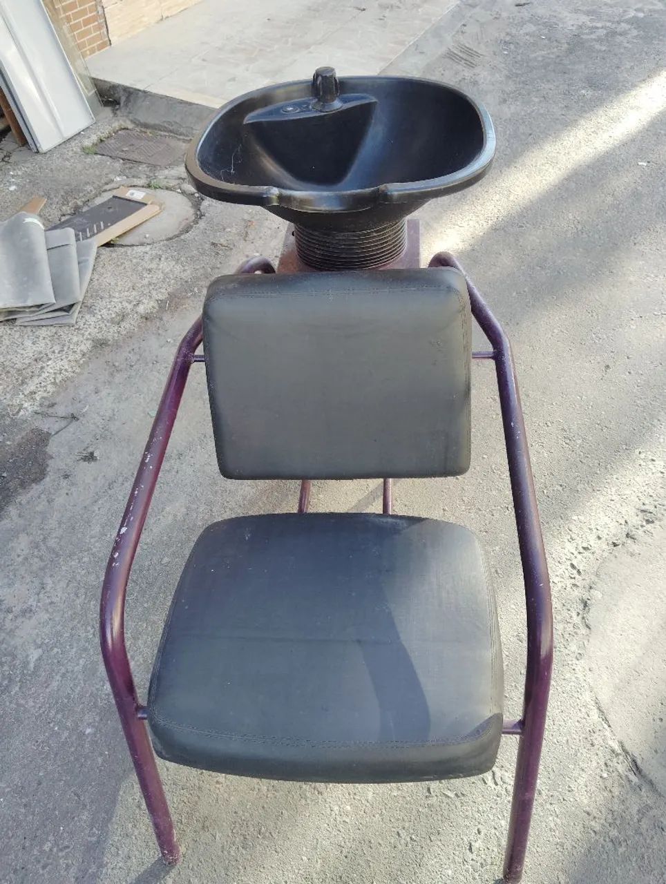 Lavatório de cabeleireiro 