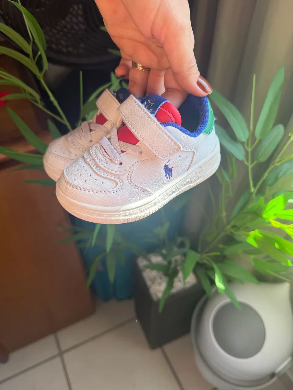 Tênis Ralph Lauren infantil  - Foto 4