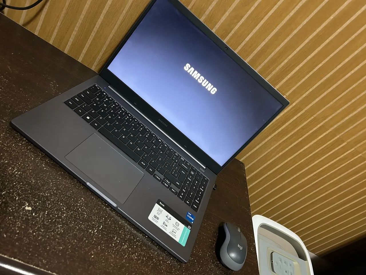Notebook Samsung Intel Core I5 Processador Intel 11ª geração com mouse Logitech sem fio. - Foto 2