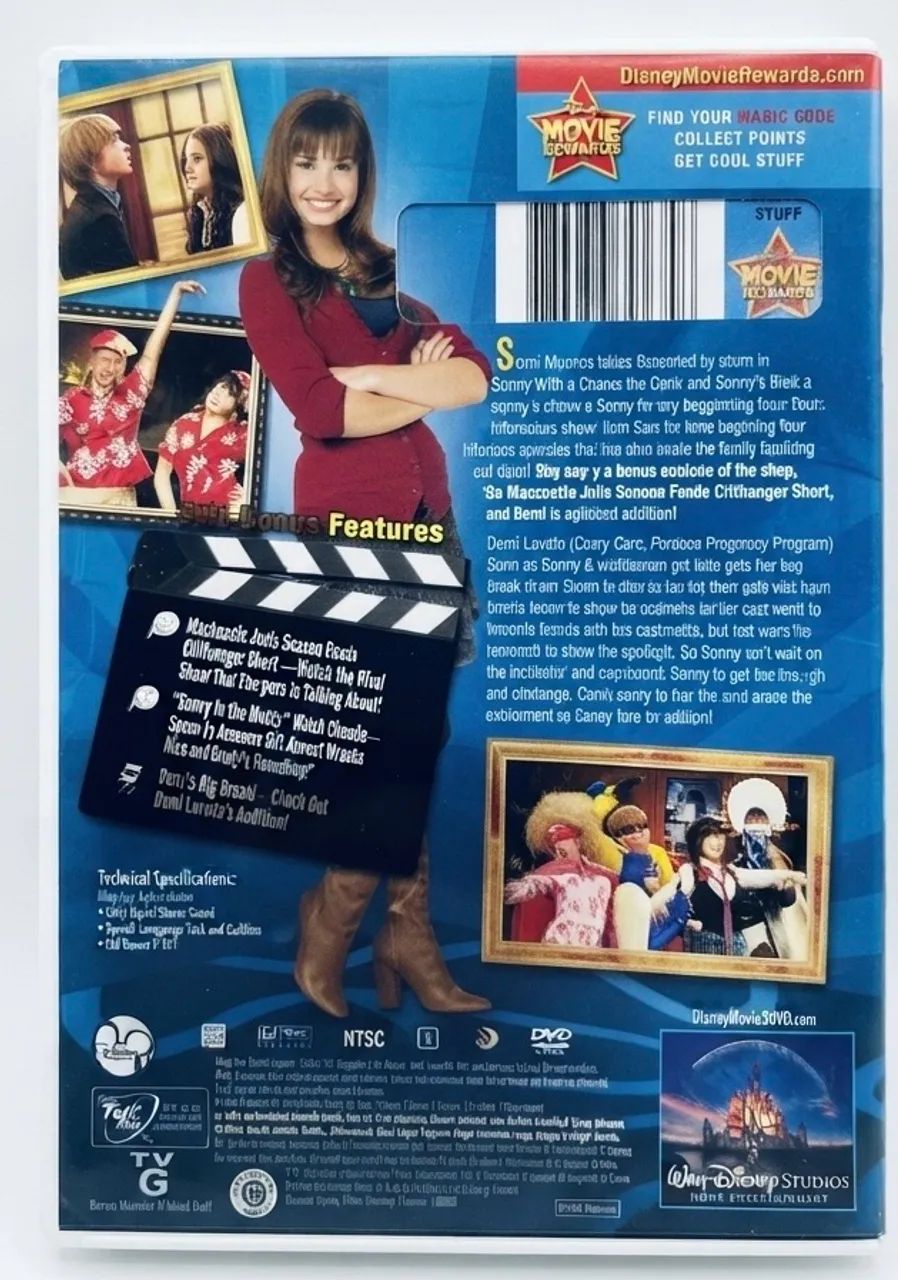dvd demi lovato - sunny entre estrelas (importado) - Foto 2