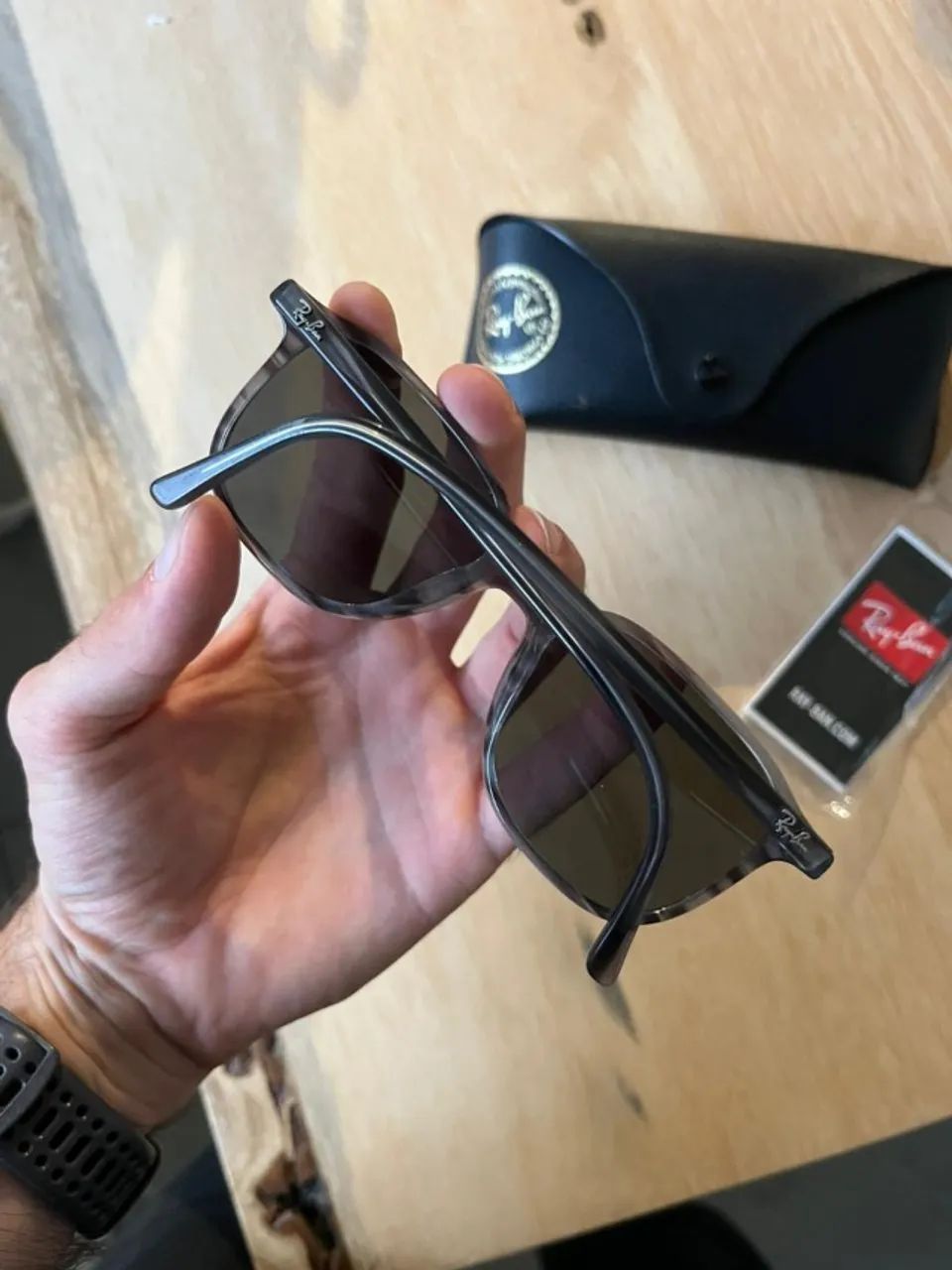 Oculos de Sol Rayban Leonard - Foto 3