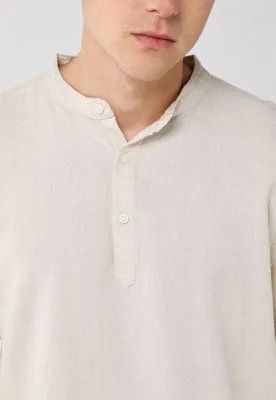 Camisa Gola Padre Linho - Foto 2