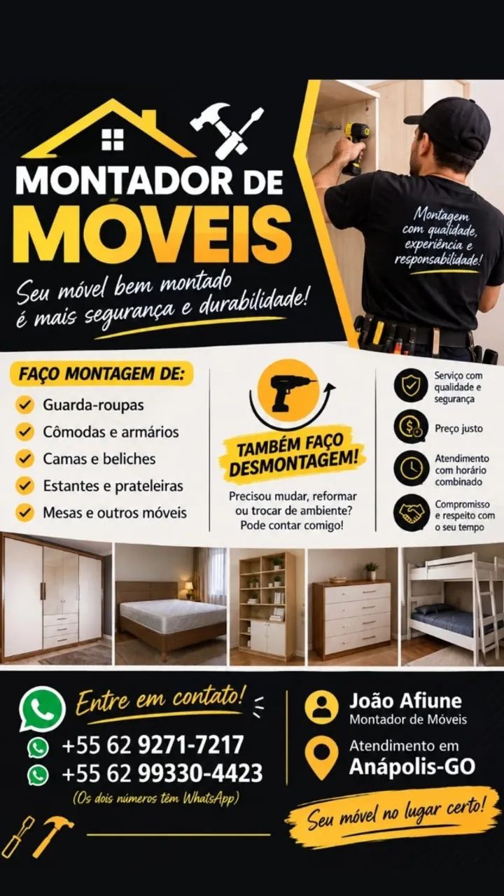 Montagem e Desmontagem de Móveis 