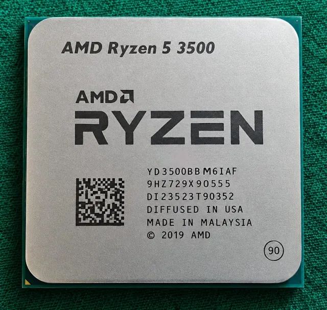 AMD Ryzen 5 3500 6 Núcleos + Cooler Original - Usado - Foto 2