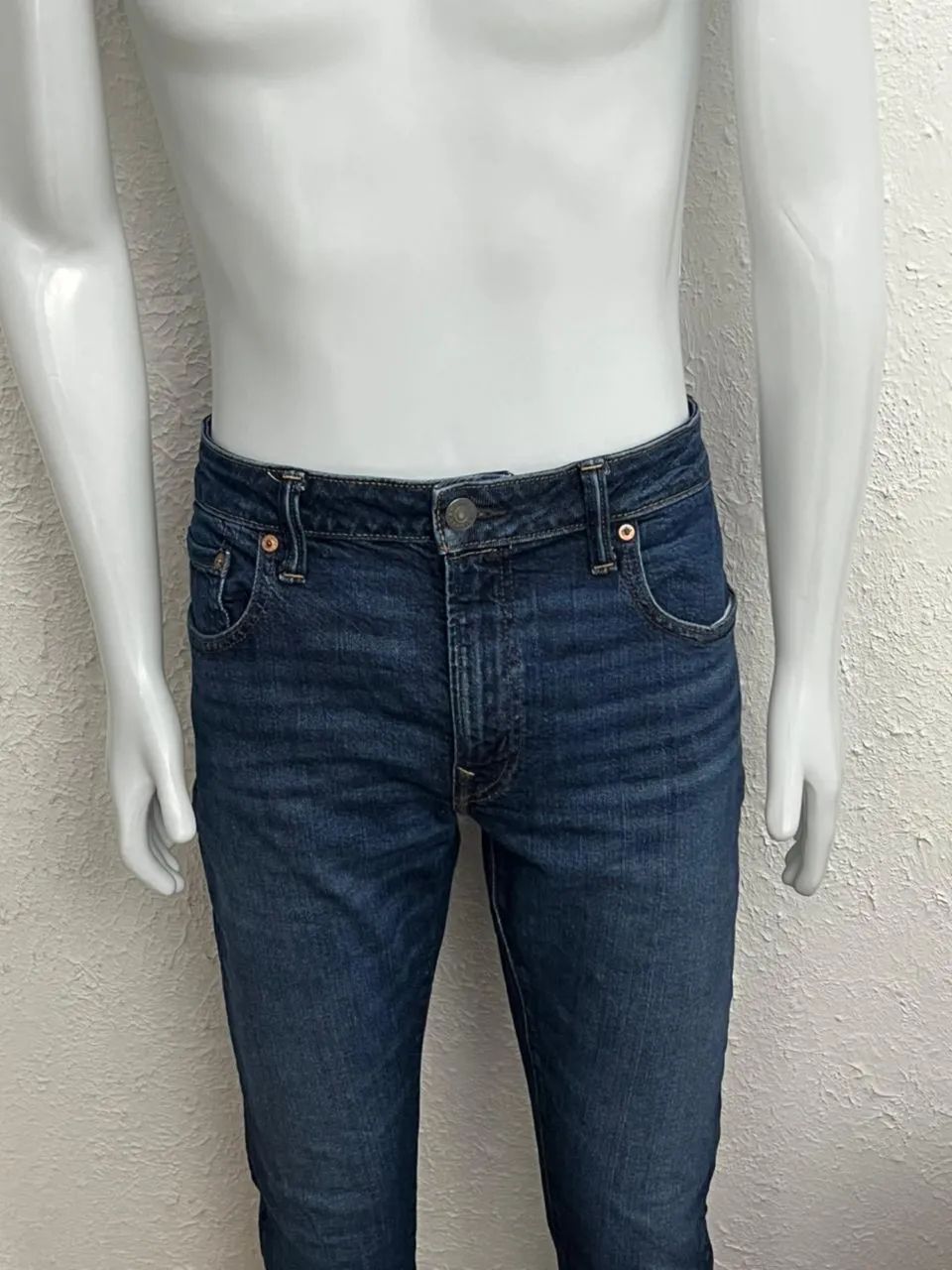 Calça Jeans American Eagle Tamanho 44 Slim Ótimo Estado - Foto 2
