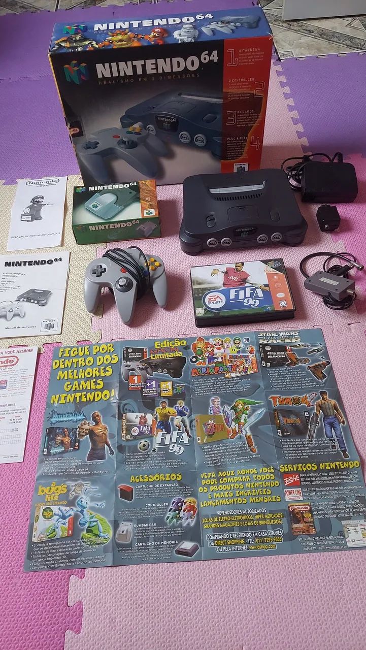 Nintendo 64 Completo!!! - Foto 5