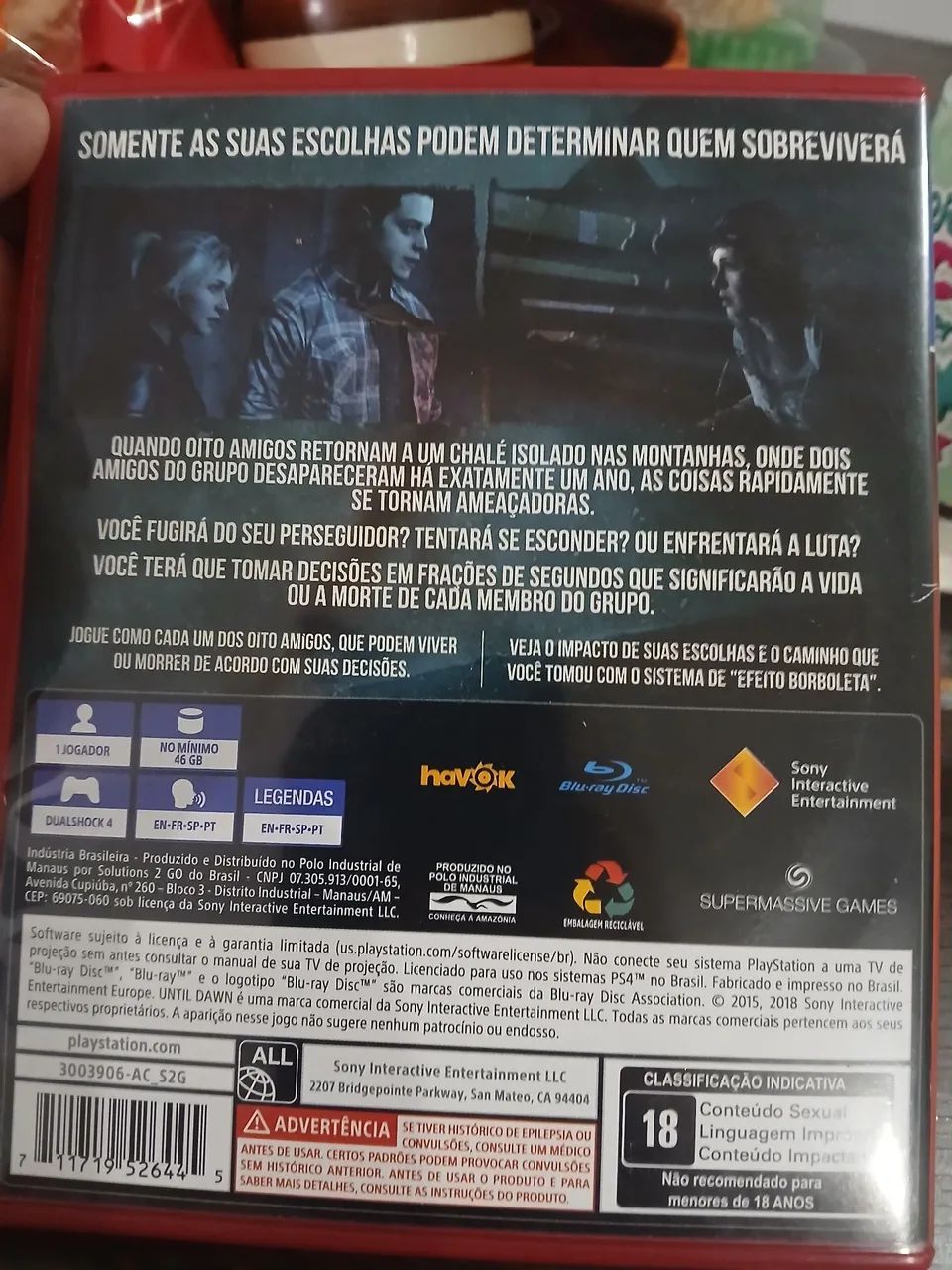 Game Until Dawn PS4 - Foto 2