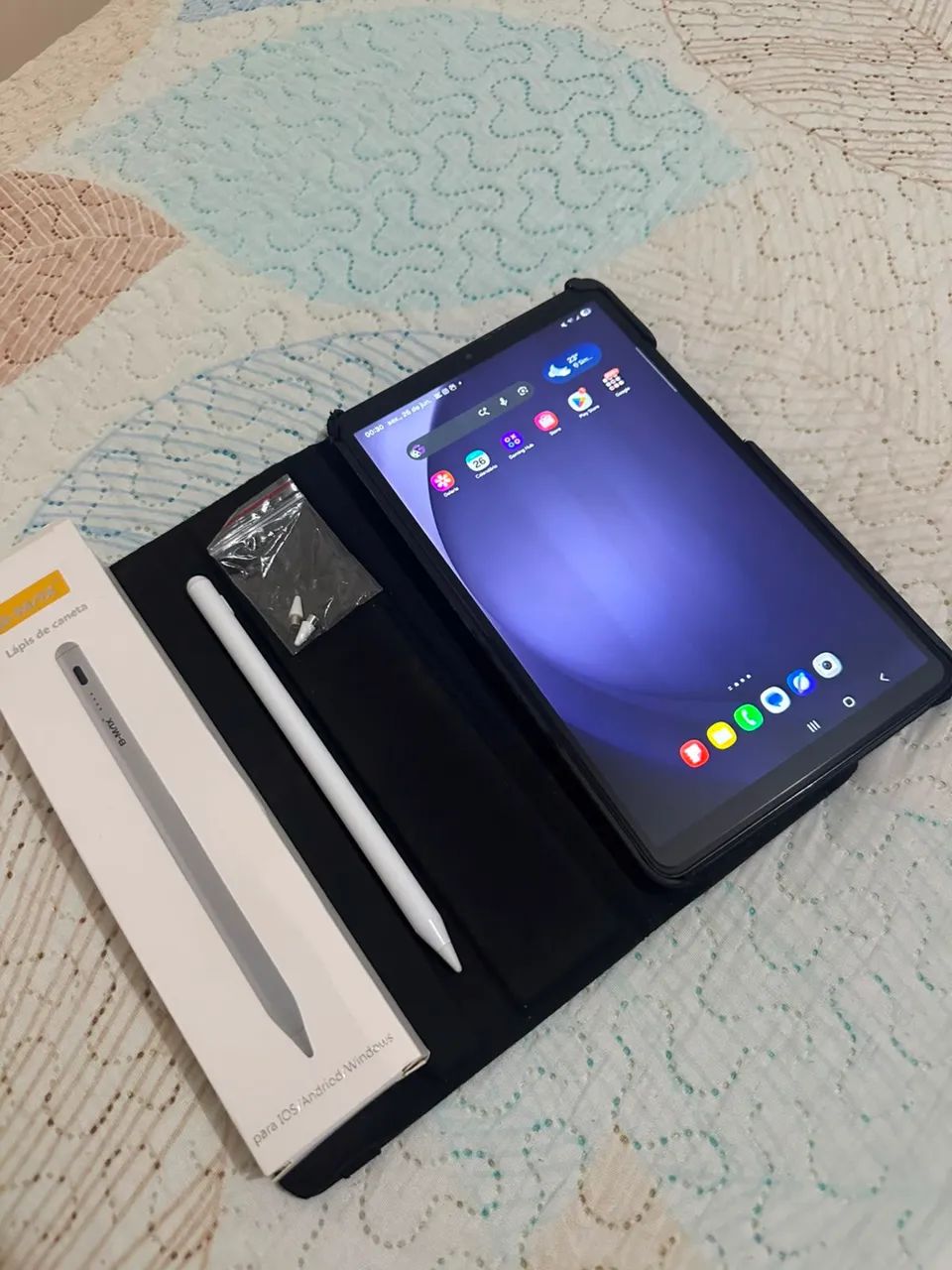 Samsung Galaxy Tab A9  + Capa + Caneta Touch