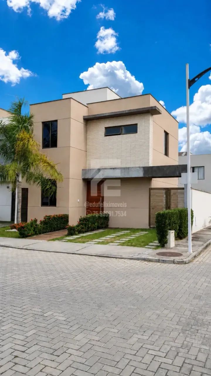 Casa Mobiliada com 4/4 sendo 2 suítes no Reserva Versatile - SIM