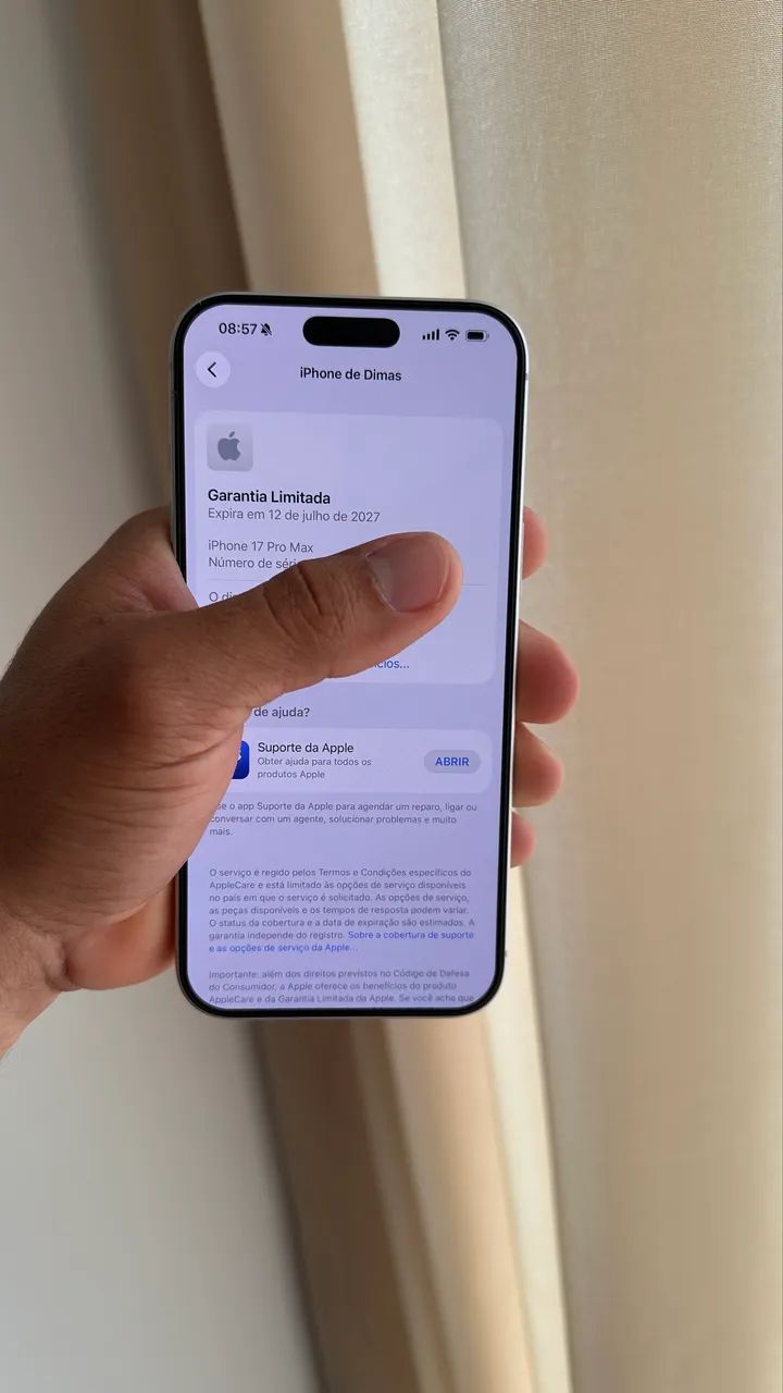 iPhone 17 pro Max 256 ?BRANCO? - Foto 4