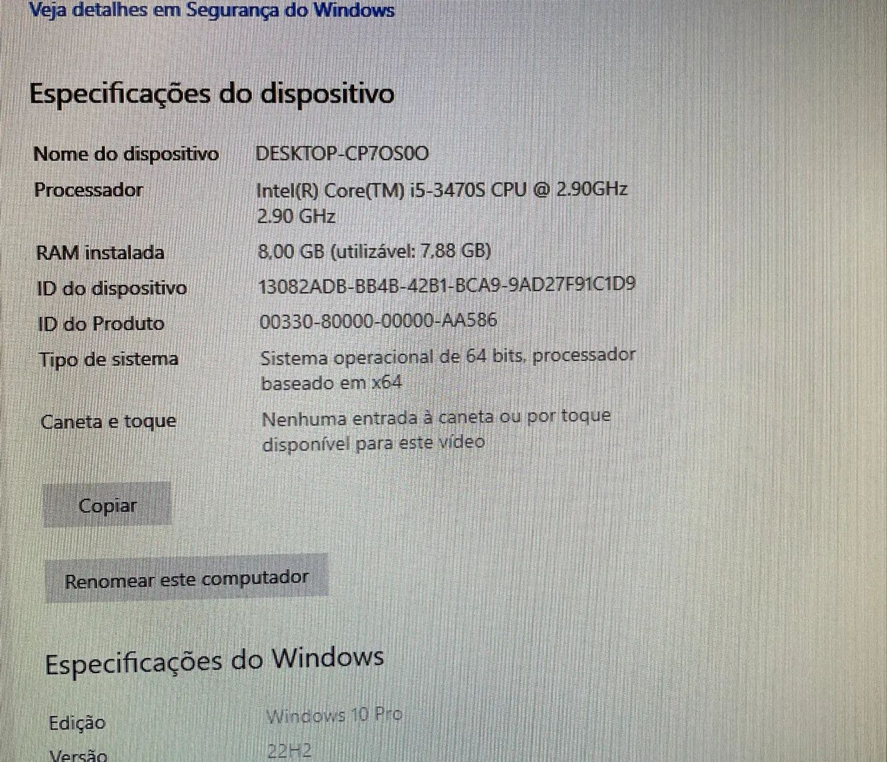 Computador completo, processador core i5, 8gb ram, monitor 21" polegadas Full HD   - Foto 2