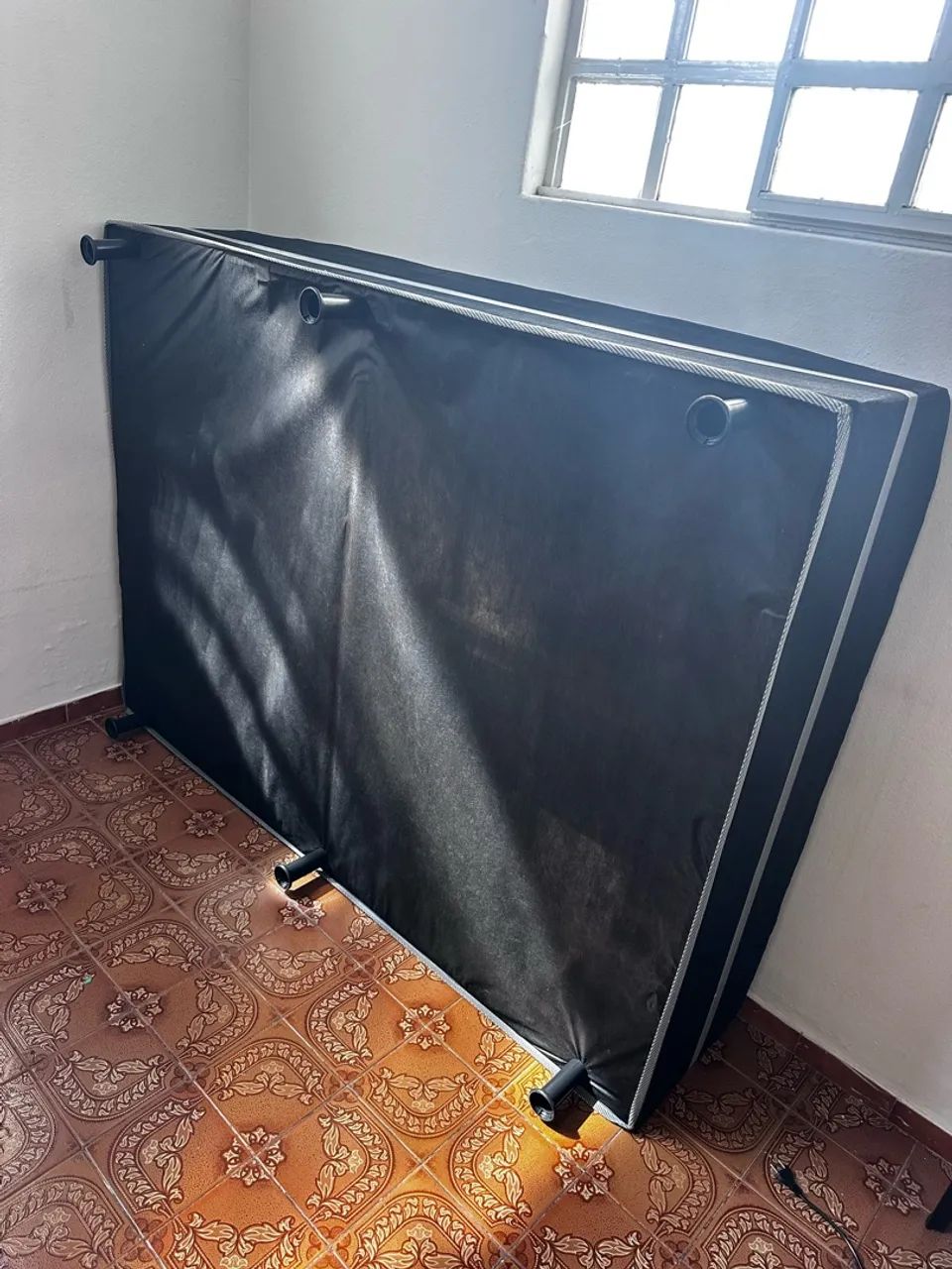 Cama box casal e ventilador - Foto 3