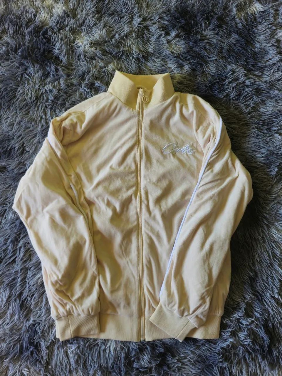 Conjunto Corteiz Veludo vvs Creme  - Foto 2