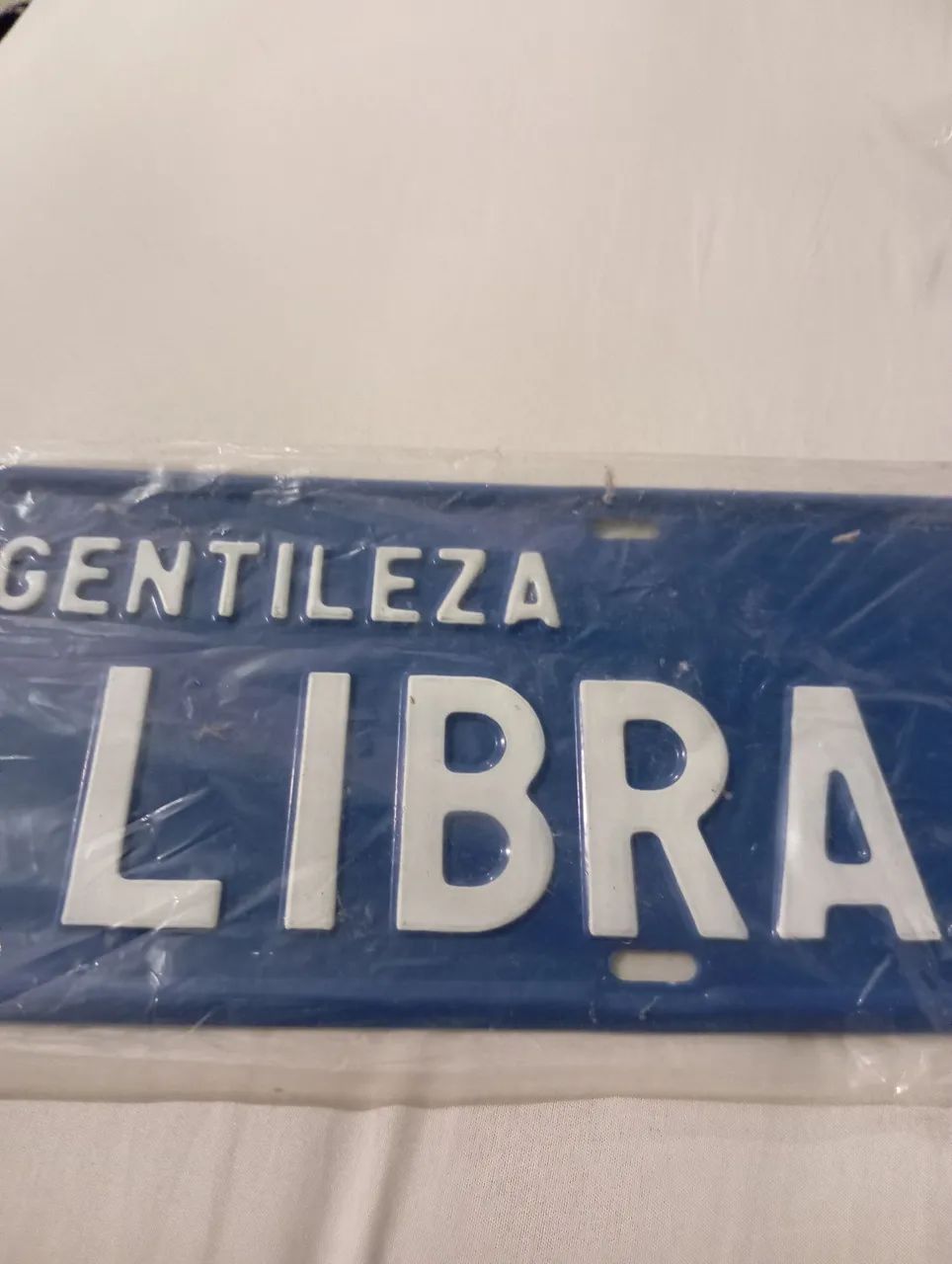 Placa decorativa LIBRA