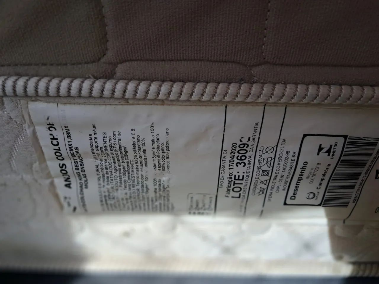 Cama box casal king box bem conservada - Foto 3
