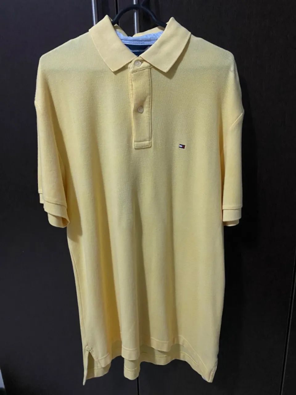 blusa tommy hilfiger amarela
