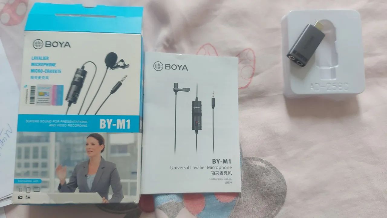 Microfone de lapela Boya  - Foto 5