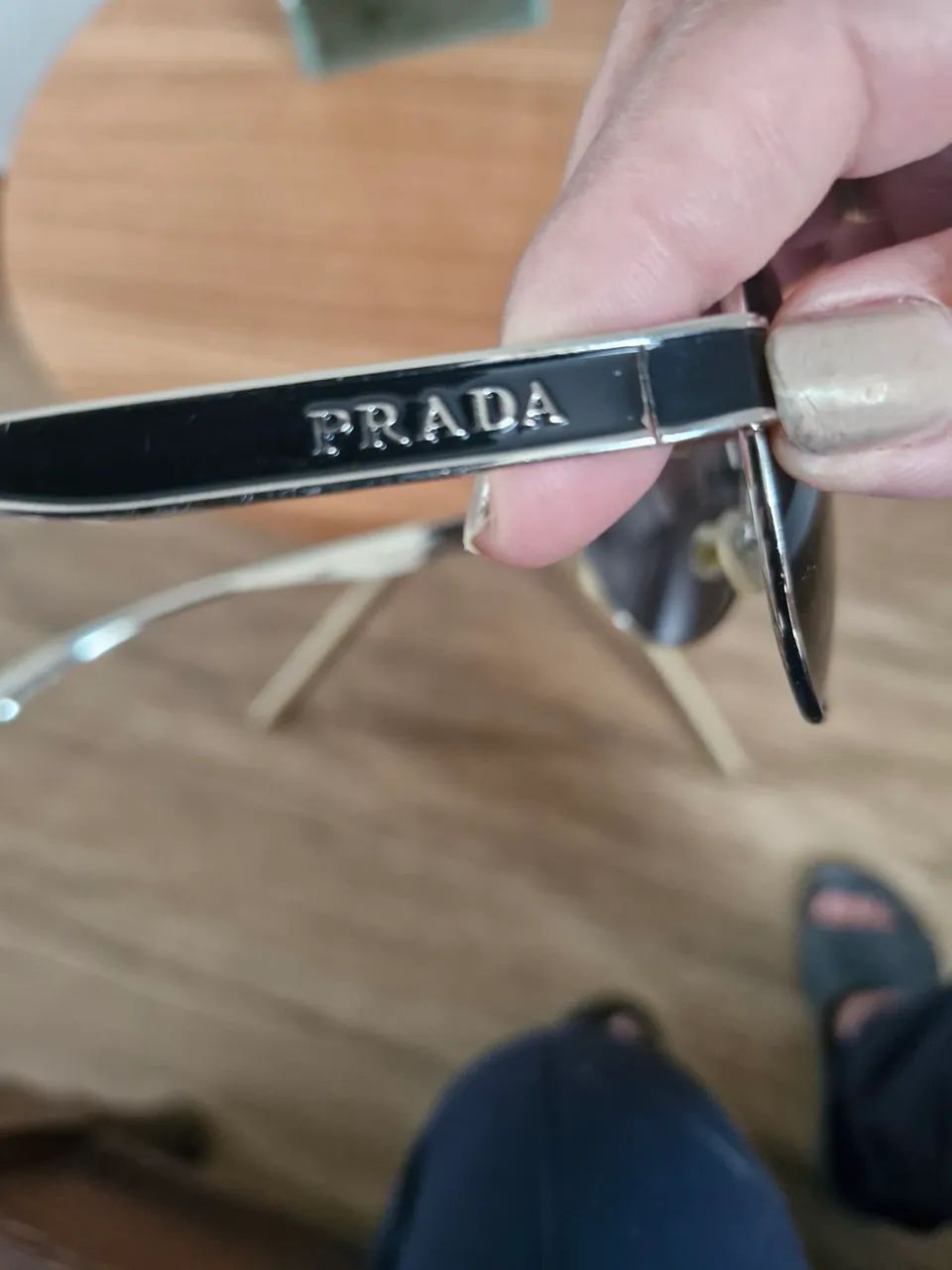 Óculos prada primeira linha, comprado na Itália  - Foto 5