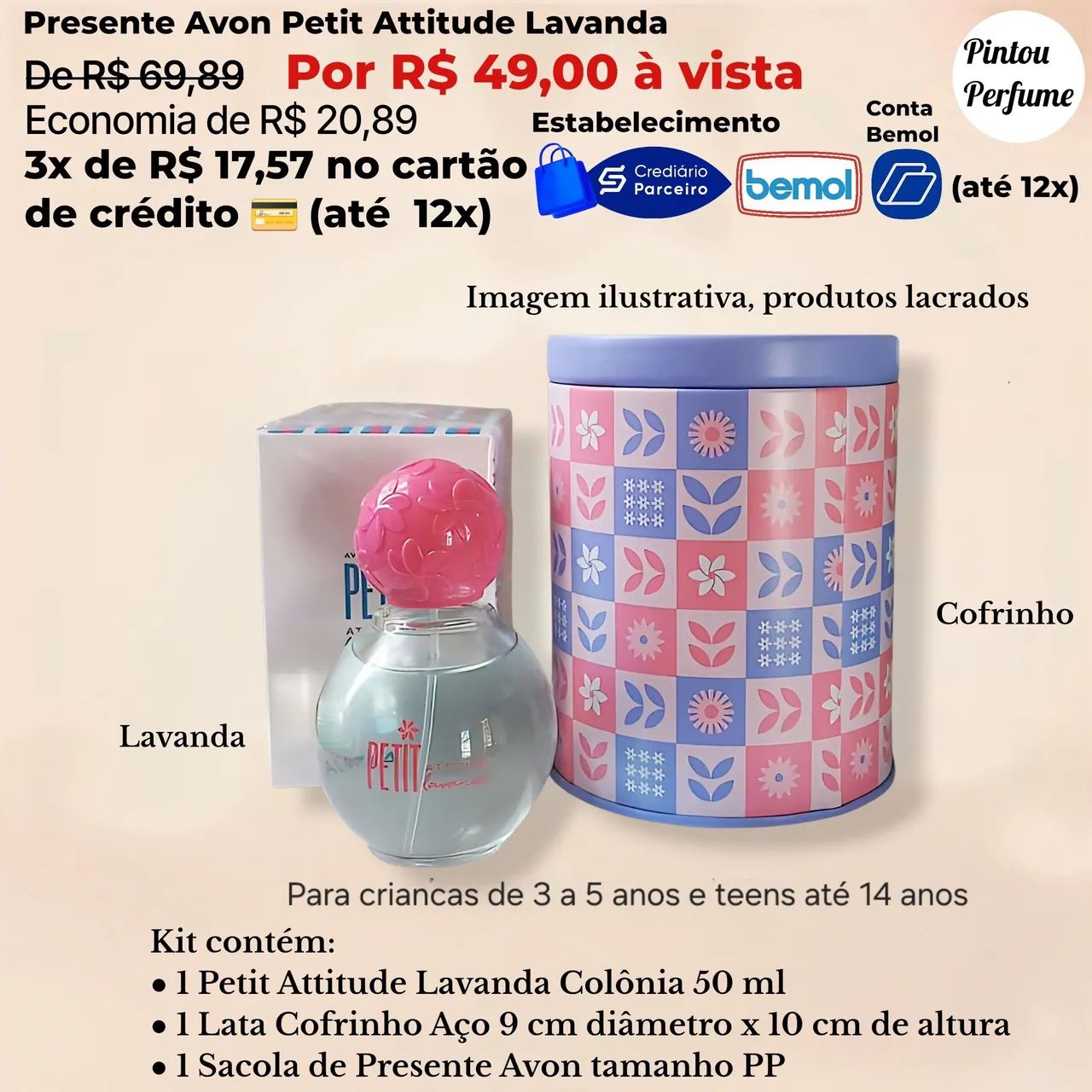 Kits Petit Avon em Promoção