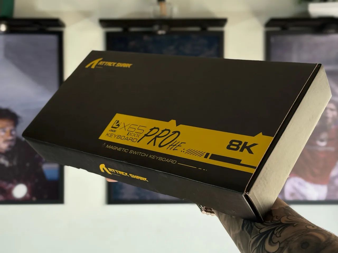 Teclado Magnético X65 Pro (Novo) - Foto 2