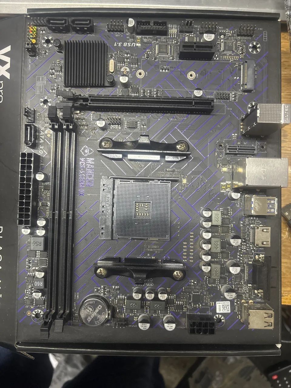 Placa mãe Mancer DDR4  A520 M-dx - Foto 2