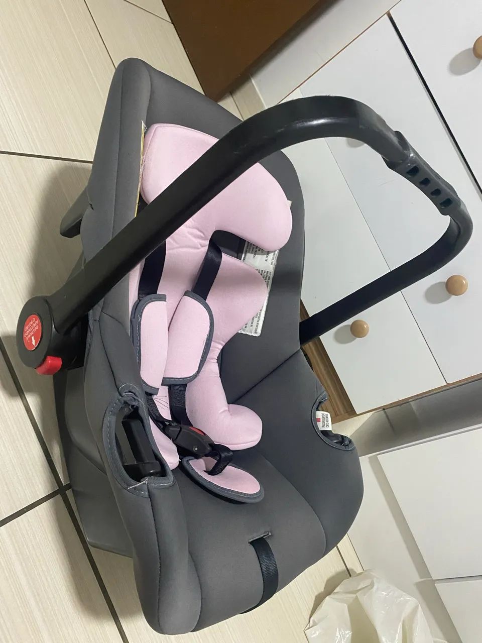 Bebê conforto rosa - Foto 2