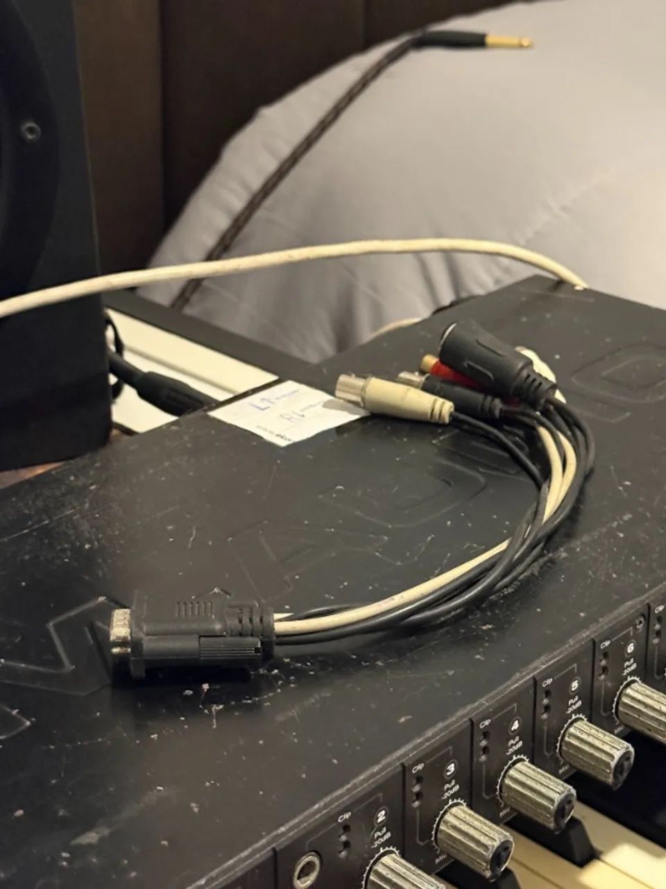 Interface M-Audio ProFire 2626 FireWire com fonte e cabos - Foto 3
