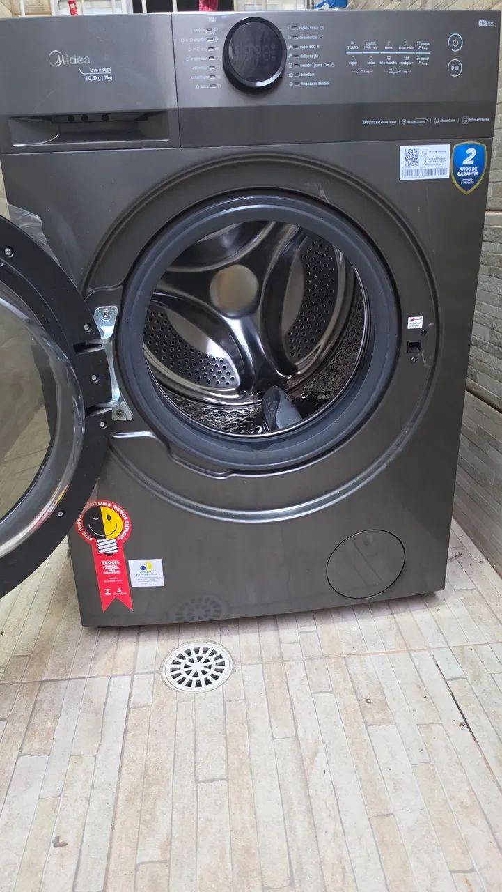 Lava e Seca Midea 10,5 kg - 220v - Foto 3
