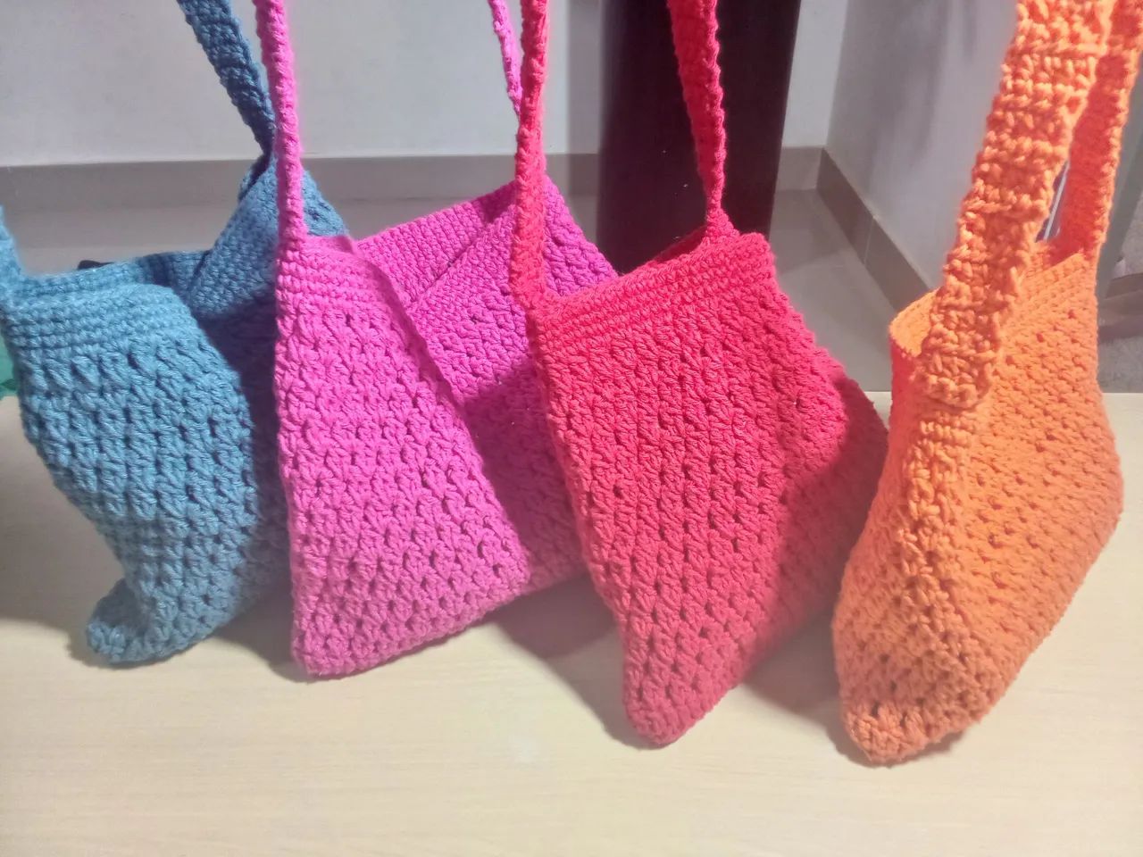 Bolsa De crochê feito a mão  - Foto 2