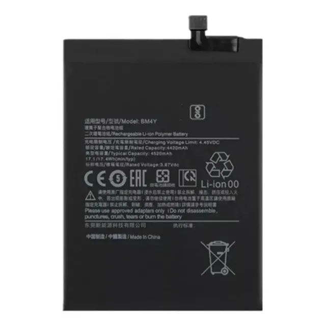 12. Bbateri modelo compatível BM4Y para Poco F3 / Redmi K40 / K40 Pro B4teria?