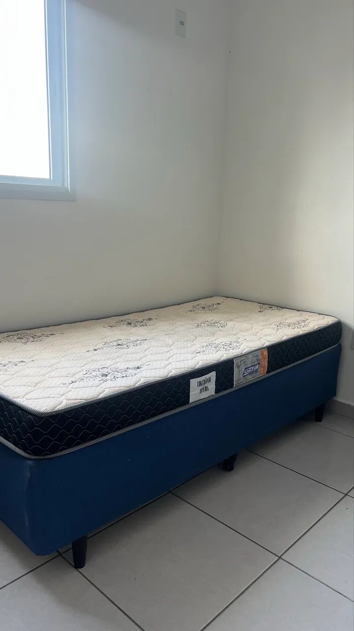 Cama + colchão solteiro  - Foto 2