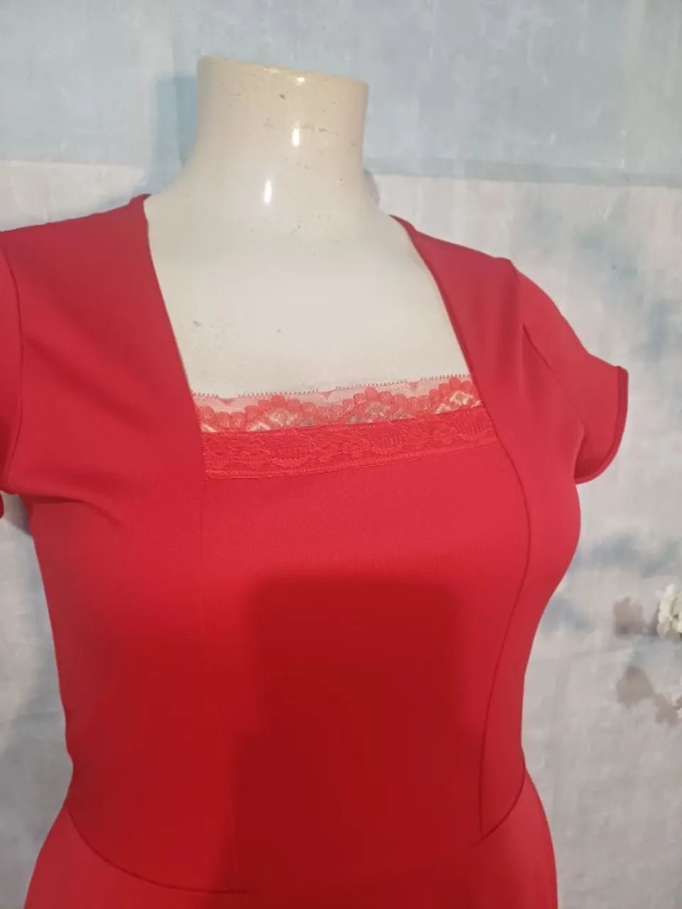 Vestido rodado Plus Size - Foto 3