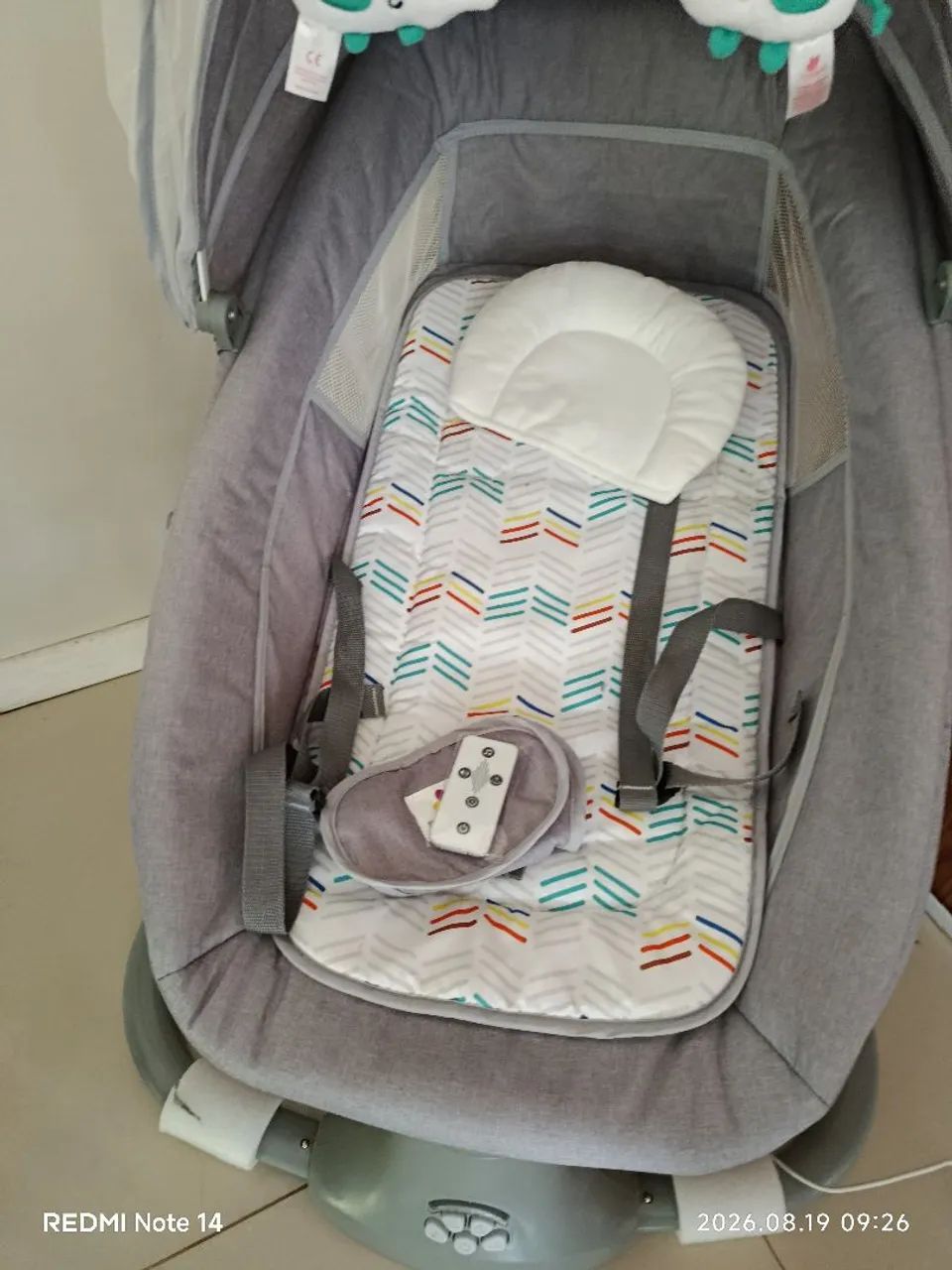 Cadeirinha de balanço para bebê.  - Foto 2