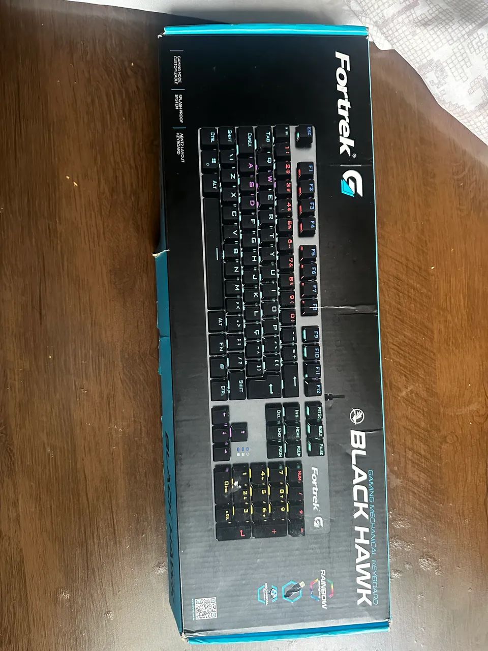 Teclado fortrek black hawk full size 