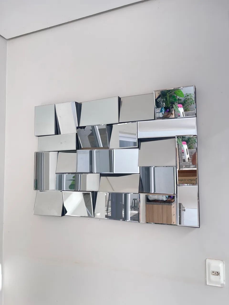 Espelho quadro desconstruído 