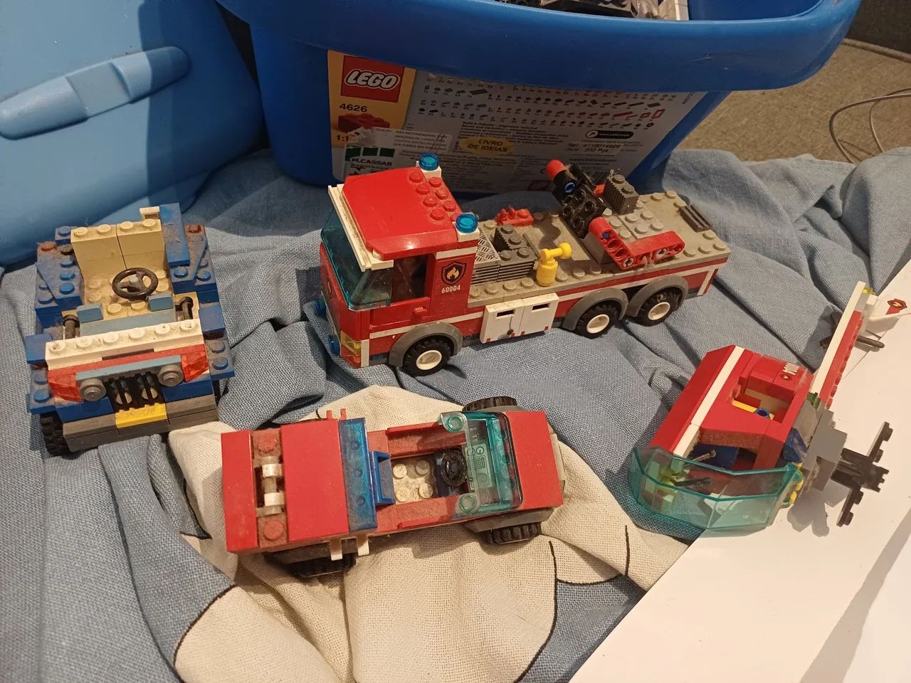 Caixa de LEGO brinquedo de montar - Foto 3