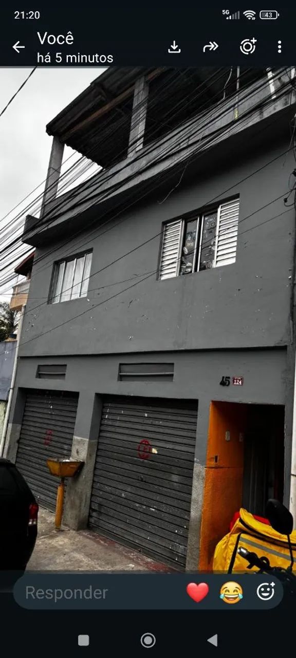 Sobrado com 3 casa boa pra mora e alugar 