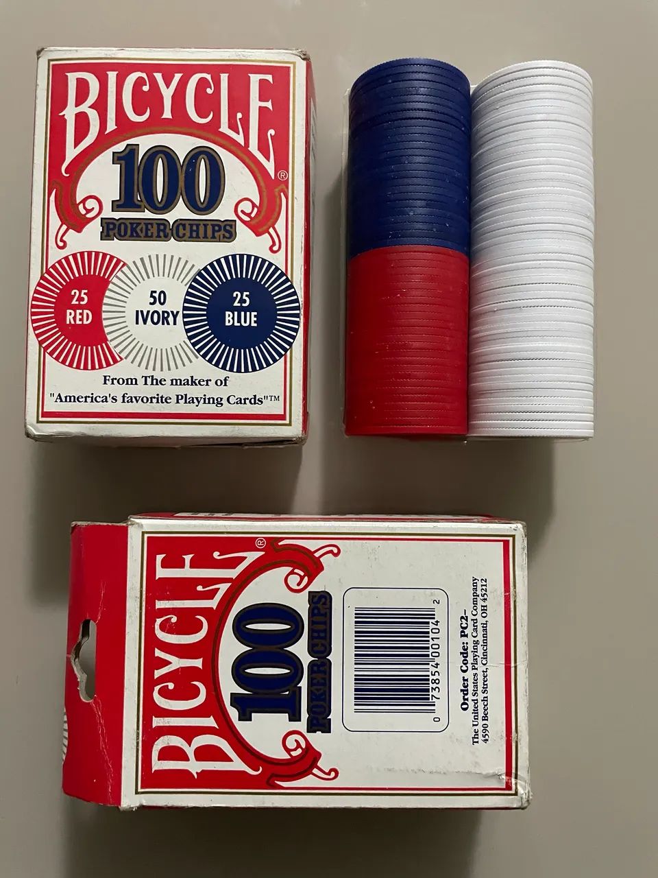 Fichas Poker Bicycle